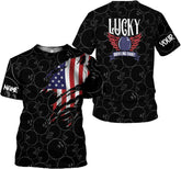 Custom Bowling Shirts, Personalized Name Bowling Shirts Unisex, Bowling Jerseys for Men & Women, Team Bowling Shirt Gift