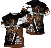 Personalized American Mechanic Shirt Custom Name Tool Box Garage Unisex 3D All Over Printed T Shirt