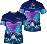 Parvii Personalized Billiards Shirt for Men, 8 Ball Pool Shirt, Billiards Gift