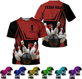 Custom Bowling Shirts, Personalized Name Bowling Shirts Unisex, Bowling Jerseys for Men & Women, Team Bowling Shirt Gift