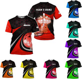 Rivelus Custom 3D Bowling Shirts Personalized for Men and Women - Unique Team Shirt & Gifts for Bowling Lovers