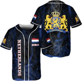 Leprints Personalized Netherlands Jersey, Netherlands Soccer Shirt Baseball Dutch Pride Flag Jersey Men Women Country Shirts