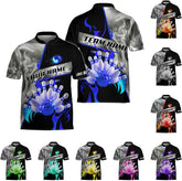 Mostprints Personalized Bowling Jersey 3D, Bowling Shirts for Team, Bowling Shirt Unisex for Men Women, Bowling Shirts for Men
