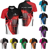 Royal Fight Personalized Polo Shirt - 3D Disc Golf Jerseys for Men & Teams S-5XL - Perfect Disc Golf Gifts