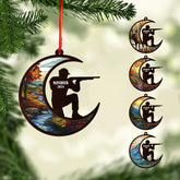 Personalized Hunting Ornament, Hunter Vest Ornament, Custom Hunting Christmas Ornament, Gifts for Hunting Lovers, Hunting Tree Decor, Gifts for Hunting Lovers (Hunting 3)