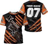 Personalized Name Vintage Motorcycle t-Shirt, Dirt Bike Shirts for Men, Motorcycle t-Shirts for Men, Men's Dirt Bike Shirts