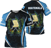 Personalized Guatemala Shirt Guatemala Camisas Guatemala Flag Shirts, Guatemalan Pride T-Shirt, Guatemala Jersey Shirt