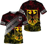 Artparel Personalized Germany Shirt 3D Germany Shirts German Flag Shirt Gift Deutschland Shirt Germany Eagle T-Shirt S-5XL