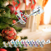 AOVL Personalized Lacrosse Ornament Lacrosse Christmas Ornament Lacrosse Ornaments for Christmas Tree Lacrosse Gifts Lacrosse Coach Gifts Lacrosse Player Gift Sport Fan (Lacrosse 8)