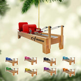 AOVL Pilates Equipment Ornament 2024 Pilates Equipment Hanging Ornaments Pilates Core Set Ornament Pilates Studio Ornaments for Christmas Tree Pilates Machine Ornament Gift for Pilates Lovers (PE21)
