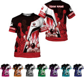 AOVL Custom Bowling Shirts for Men Bowling Shirts Bowling Shirts Unisex Bowling Jerseys for Men Custom Bowling Shirts for Men