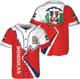 Leprints Personalized Dominican Republic Baseball Jersey Shirt,Team Name Republic Dominicana Baseball Jersey for Men,Women