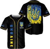 Leprints Personalized Ukraine Jersey, Ukrainian Soccer Shirt Baseball Ukraina Flag Jersey for Men Women Country Shirts