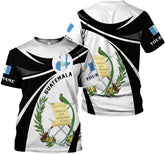MoonArt Personalized Guatemala Shirt Guatemala Camisas Guatemala Flag Shirts, Guatemalan Pride T-Shirt, Guatemala Tshirt