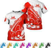 Custom Bowling Shirts, Personalized Name Bowling Shirts Unisex, Bowling Jerseys for Men & Women, Team Bowling Shirt Gift