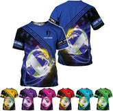 Ligthuy Personalized Name Volleyball Shirts 3D for Men and Women, Volleyball Shirt for Volleyball Lover, Unisex Tee Shirt