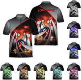 Mostprints Personalized Bowling Jersey 3D, Bowling Shirts for Team, Bowling Shirt Unisex for Men Women, Bowling Shirts for Men