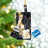 AOVL Personalized Painting Ornament, Artist Christmas Ornament, Drawing Ornament Gift, Painter Christmas Ornament, Painting Artist Ornament, Painting Tool Ornament Painter (Painting 12)