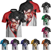 mostprints Personalized Bowling Jersey Gift 3D Custom Bowling Shirts for Team Name Bowl Bowler Shirt Unisex Cool Men Women