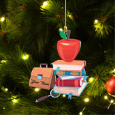 MAPrints Teacher Ornaments Christmas 2024, Teacher Appreciation Gifts for Women, Teacher Acrylic 2D Flat Ornaments, Thank You Appreciation Ornaments, Keepsake Gifts for Teacher (TC 2)