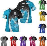 Suseaz Personalized Pickleball 3D T-Shirt Men Women Gifts Pickleball Jersey Shirt Short Sleeve Tee Sport Fit Clothing Outfits