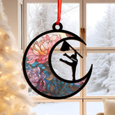 Intenprints Personalized Colorguard 2024 Colorguard Christmas Ornament, Custom Marching Band Colorguard Ornament Christmas Color Guard Gifts for Flag Ornament (Acrylic, Style 2)