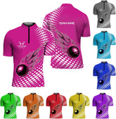 LigtHuy Personalized Bowling Jersey 3D, Bowling Shirts for Team, Bowling Shirt Unisex for Men Women, Bowling Shirts for Men 3