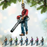 Personalized Leaf Blower Ornament Leaf Blower Christmas Ornament, Leaf Blowers Ornament Christmas, Leaf Blowers Ornament for Christmas Tree Decor Hanging Leaf Blowers Gift Xmas (1, LB2)