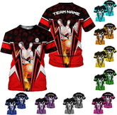 HomeDesign Personalized Name Bowling Shirts for Men & Women, Bowling Shirts for Team Bowling, Bowling Shirts Gift Unisex