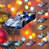 Paniprints Personalized Race Car Christmas Ornaments 2024, F1 Racing Christmas Ornament, Race Car Ornaments for Christmas Tree, Formula 1 Ornament for Xmas Decoration (Racing 1)