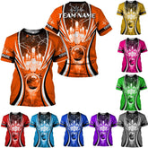 Rivelus Personalized Name Bowling Shirts for Men and Women 3D, Bowling Shirts for Team Bowling, Bowling Shirts Gift 4