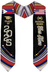 Customize Filipino Graduation Sash, Philippines Graduation Stole, Philippine Graduation Sash 2025