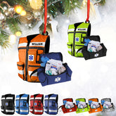 Tinoshop Personalized EMS EMT Paramedic Christmas Ornament 2024, Custom EMS, EMT Uniforms Ornament, Paramedic Ornament Gifts for Doctor Surgery Medical Ornaments, Paramedic Decorations Xmas (ON256)