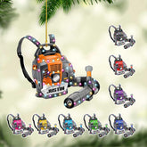 Royal Fight Custom Leaf Blower Christmas Ornament 2024 Leaf Blowers Ornament for Christmas Tree Decor Hanging Leaf Blower Ornament Lover Gift Xmas Leaf Blowers Gift Xmas (OLB20)