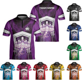 mostprints Personalized Bowling Jersey Gift 3D Custom Bowling Shirts for Team Name Bowl Bowler Shirt Unisex Cool Men Women