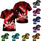 Custom Bowling Shirts, Personalized Name Bowling Shirts Unisex, Bowling Jerseys for Men & Women, Team Bowling Shirt Gift