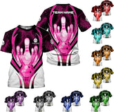 Custom Bowling Shirts, Personalized Name Bowling Shirts Unisex, Bowling Jerseys for Men & Women, Team Bowling Shirt Gift