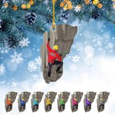 Tinoshop Personalized Rock Climber Christmas Ornament, Rock Climbing Christmas Ornaments, Rock Climbing Ornament Gifts for Rock Climber, Rock Climbing Gifts for Men Women, Gifts for Climbers (ON577)