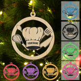 Personalized Baking Mixer Ornament, Baker Ornament for Christmas 2023, Baking Ornaments for Christmas Tree, Chef Christmas Ornament Tree Hanging Ornament Pine Decorations (Baker 15)
