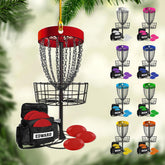Custom Disc Golf Ornaments 2024 Gift for Disc Golf Lover Disc Golf Ornament for Christmas Xmas Disc Golf Ornament Golfer Gift (DG12)