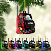 Parvii Personalized Softball Ornament Custom Softball Ornaments for Girl Coach Softball, Softball Gloves Ornament, Softball Ornament Softball Lover Softball Players Ornament (SB 14)