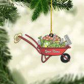 MAPrints Personalized Christmas Garden Uniforms and Tools Ornament, Gardener Stuff Ornament, Gardening Tool Hanging Ornaments for Christmas, Ornament Tree Hanging Decorations (Garden 6)