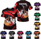 Custom Bowling Shirts, Personalized Name Bowling Shirts Unisex, Bowling Jerseys for Men & Women, Team Bowling Shirt Gift