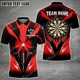 Mostprints Darts Lightning Sport Jersey Pattern Color Options Personalized Name, Team Name Unisex 3D Shirt (4 Colors)