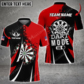 Mostprints Darts Mode On Sport Jersey Pattern Color Options Personalized Name, Team Name Unisex 3D Shirt (4 Colors)