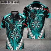 Mostprints Darts Dragon Lightning Jersey Multicolor Options Personalized Name, Team Name Unisex 3D Shirt ( 4 Colors )