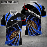 Mostprints Darts Tornado Light Color Options Personalized Name, Team Name Unisex 3D Shirt