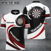 Mostprints One More Dart For Team Multicolor Option Personalized Name 3D Shirt ( 6 Colors )