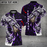 Mostprints Magma Dragon Darts Multicolor Option Personalized Name 3D Shirt