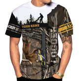Personalized Name Logger Shirt 3D shirt for Men, Arborist gift shirt, Short Sleeve unisex Tee Casual Wear
